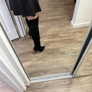 Rock & Republic Black Knee-High Boots